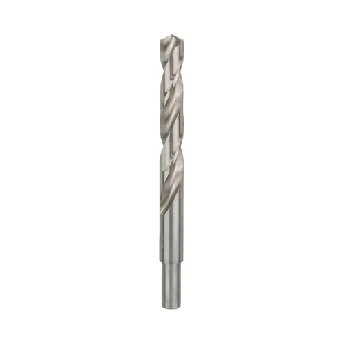 Bosch Accessories 2608585594 HSS Metall-Spiralbohrer 15mm - Metallbohrer mit geschliffener HSS-Spitze, bohrt 40% schneller und erfordert 50% weniger Anpresskraft - ideal für präzises Arbeiten in Metall.