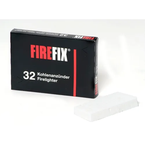 Firefix Kohleanzünder weiß 32 Würfel / Anzündhilfe / Anzünder für Holz u. Kohle