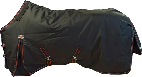 CATAGO Endurance 1680D Outdoordecke für Pferde, 300g - Winterdecke - Winterdecke aus 1680D Ripstop Nylon, warm, wasserdicht und atmungsaktiv. Mit reflektierender Paspelierung für bessere Sichtbarkeit im Dunkeln.