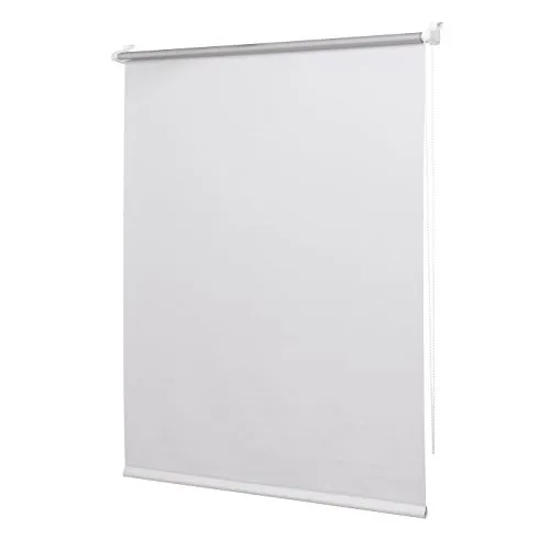 Produktbild Ventanara® Verdunkelungsrollo ohne Bohren Klemmfix Thermorollo Weiß inklusive Klemmträgern 60 x 150 cm