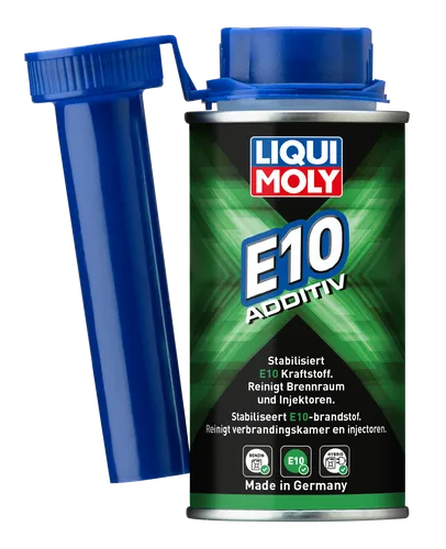 Liqui Moly E10 Additiv 150 ml - Benzin-Zusätze für optimalen Motorschutz, verbessert die Verbrennung und steigert die Leistung Ihres Fahrzeugs.