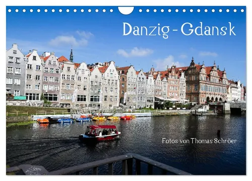 Danzig - Gdansk Wandkalender 2026, CALVENDO Monatskalender - Kalender mit 12 beeindruckenden Bildern der Stadt Danzig, hochwertig gedruckt und nachhaltig in Deutschland produziert. Perfekt als Geschenk für jeden Anlass!
