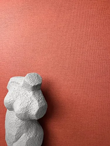 Newroom Tapete Rot - Edle Vliestapete in Textil-Optik - Tapeten für elegantes Wohnen: Abwaschbar, scheuerbeständig und ideal zum Kaschieren von Rissen. Inklusive Tapezier-Ratgeber für perfekte Ergebnisse.