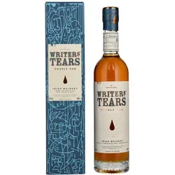 Writer's Tears DOUBLE OAK Irish Whiskey 46% Vol. 0,7l - Whisky aus Irland mit einzigartigem Reifungsprozess in amerikanischen und französischen Eichenfässern, bietet komplexe Aromen und einen langanhaltenden, würzigen Abgang.