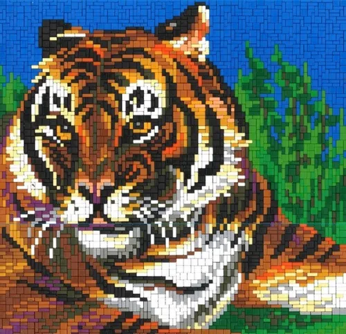 Stick it Steckpuzzle Tiger von Stick it