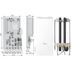 Buderus WS160.3-45 TE Logamax kompakt von Buderus