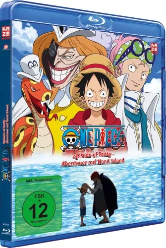 One Piece - TV Special: Episode of Ruffy - Abenteuer auf Hand Island - Vol. 1 - [Blu-ray] - Filme, spannende Abenteuer mit Ruffy und seinen Freunden, ideal für Fans der One Piece-Serie! Freigegeben ab 12 Jahren.