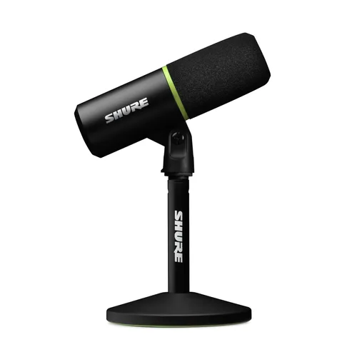 Shure MV6 B-Stock - Dynamisches USB-C Gaming Mikrofon - Mikrofone mit Auto Level Mode für konstanten Audiopegel, Digital Popper Stopper für klaren Klang und Voice Isolation Technology gegen Raumgeräusche.