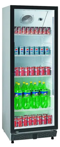A&S polarny Gastro Getränkekühlschrank 347l mit Glastür