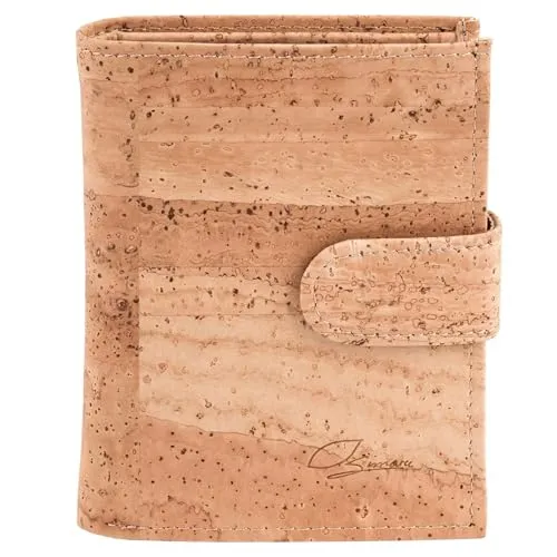 Simaru Kork Geldbörse Damen in beige von Simaru