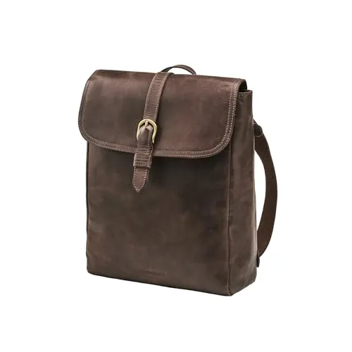 DRAKENSBERG Kleiner Leder City-Rucksack 'Tara' mit 13