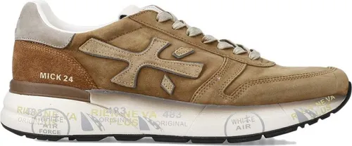 Premiata Sneaker Low Herren 32313139323535 Braun 45 EU - Stilvolle Premiata Sneaker im Runner-Design. Aus Wildleder und technischen Stoffen gefertigt, bieten sie Komfort und einen einzigartigen Look mit markanter Sohle. Ideal für modische Herren.