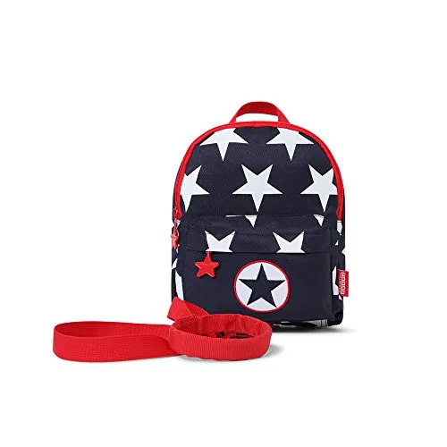 Penny Scallan Mini Rein Navy Star Kinderrucksack mit Sicherheitsleine
