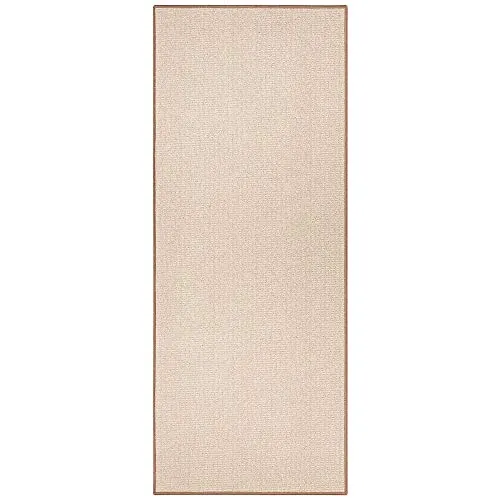 BT Carpet Bouclé Läufer – Rutschfester Teppichläufer für Flur, Küche, Wohnzimmer, Badezimmer, 67x150cm - Läufer im modernen Design mit rutschfester Unterseite, ideal für alle Wohnräume. Strapazierfähig und pflegeleicht durch 100% Polypropylen, perfekt für Fußbodenheizungen.