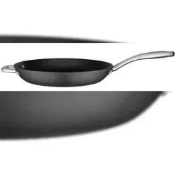 GSW Pfanne Gusseisen Robusta 32 cm mit Gegengriff - Robuste Gusseisenpfanne, induktions- und backofengeeignet bis 240°C, mit langlebiger Antihaft-Versiegelung für perfektes Krossbraten und optimierter Hitzeverteilung.