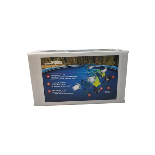 Auto-Drain Entleerung 1 1/2 Zoll - Effiziente Pumpe zur schnellen Entleerung, ideal für Camping und Outdoor-Aktivitäten. Hohe Qualität von Reimo Tent Technology.