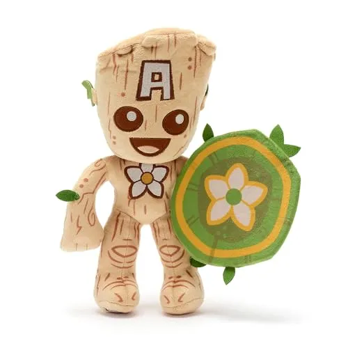Disney Store Offizielles Groot Kleine Plüschfigur, Guardians of The Galaxy, 30cm, Kuscheliger Marvel-Held mit Detaillierter Skulptur und Bedruckten Details