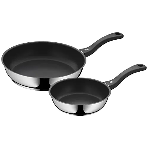 WMF Devil Pfannenset 2-teilig: Bratpfannen 20 cm & 28 cm in schwarz von WMF