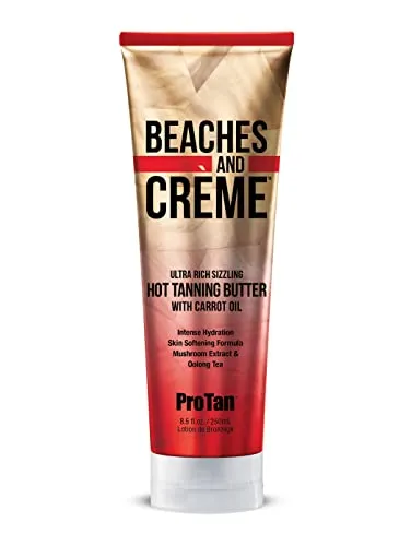 Pro Tan Beaches and Creme Ultra Rich Hot Tanning Butter mit Karottenöl (250 ml)