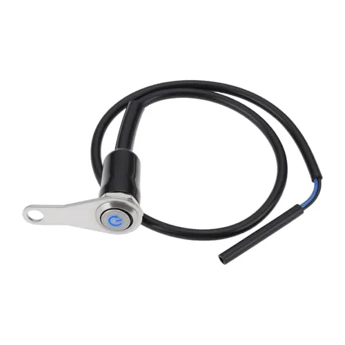 YINETTECH LED Motorrad Schalter DC12V/10A ON-OFF Lenker Einstellbare Halterung Wasserdichte Schalter für Scheinwerfer Nebelscheinwerfer