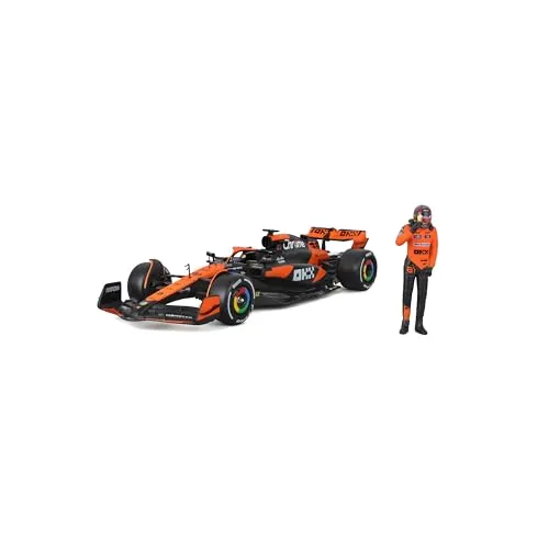1:24 F1 Mclaren Mcl38 2024 with Driver Figure Piastri