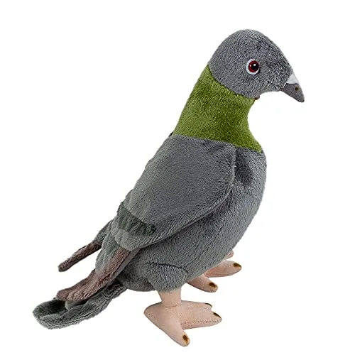 Teddys Rothenburg Kuscheltier Taube grau 21 cm Stofftaube Plüschtaube