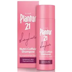 Plantur 21 langehaare Nutri-Coffein-Shampoo 200 ml - Shampoo für lange Haare mit Coffein-Komplex, stärkt die Haarwurzeln und fördert das Haarwachstum.