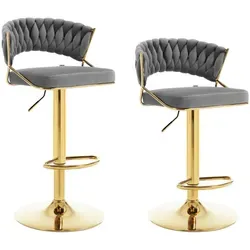 Hocker & Barhocker Silber von WOLTU