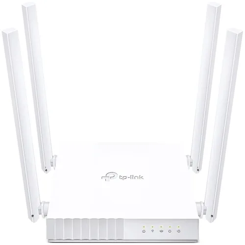 TP-LINK Archer C24 - Dual Band Router mit 300+433 Mbit/s, hervorragende WLAN-Abdeckung durch 4 externe Antennen und einfache Verwaltung via Tether App