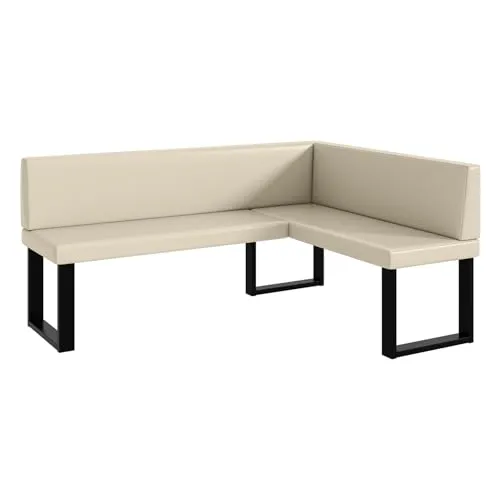 MEBLINI Eckbank für Esszimmer in weiß von MEBLINI