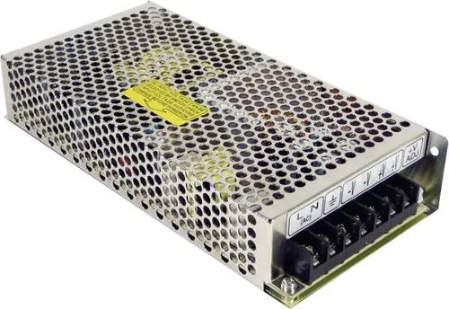 Mean Well MW RS-150-15 Schaltnetzteil 150W - Netzteile: Hochwertiges Konstantspannungsnetzteil mit aktivem PFC-Filter und effizienter Kühlung durch Luftkonvektion für zuverlässige Leistung.