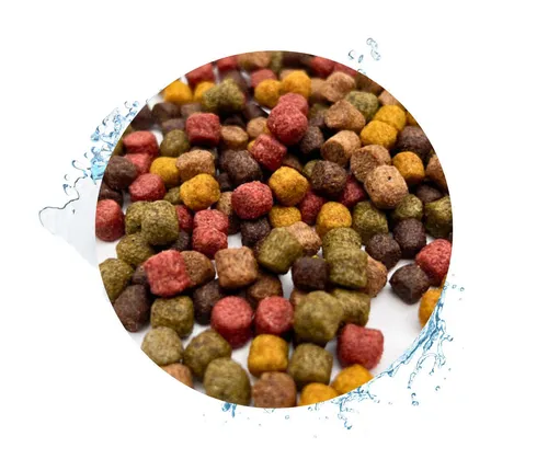 Warnick's Koifutter 10-Sorten Mix mit Spirulina & Paprika 6mm - Vielseitiges Alleinfuttermittel für Koi und Teichfische, proteinreich und gut verdaulich. Ideal für ganzjährige Fütterung ab 12°C, sorgt für Vitalität und Farbintensität.