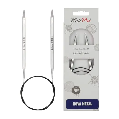 KnitPro - Nova Fix (150 cm x 6,50 mm) Kreisnadeln - 1 Einheit
