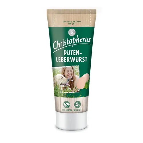 Produktbild Christopherus Delikatesse Puten-Leberwurst