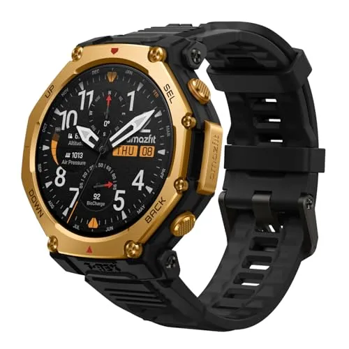 Amazfit T-Rex 3 Pro Outdoor Smartwatch in gold von Amazfit