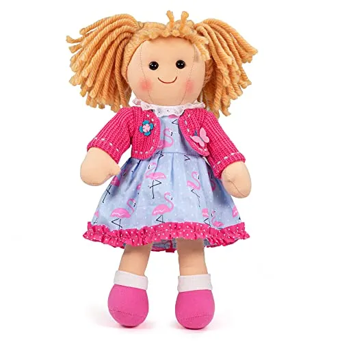 Bigjigs Spielzeug Maggie 30cm weiche Lappen-Puppe