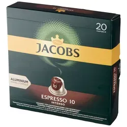 Jacobs Kaffeekapseln Espresso Intenso 20 Kapseln (104 g) von Jacobs