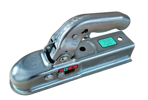 Knott Kugelkupplung K7,5 - 750kg 50mm Vierkant - Autoanhänger Kugelkupplung mit max. Gesamtgewicht von 750 kg, ideal für sicheres Ziehen von Anhängern. Robust aus Stahlblech und einfach zu montieren.