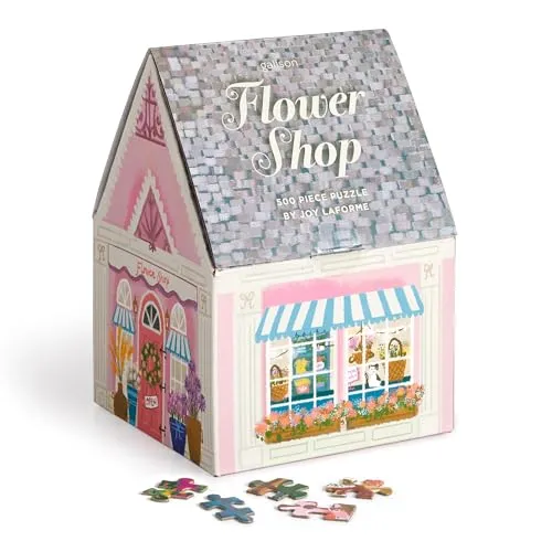 Joy Laforme Flower Shop House Puzzle: 500 Pieces