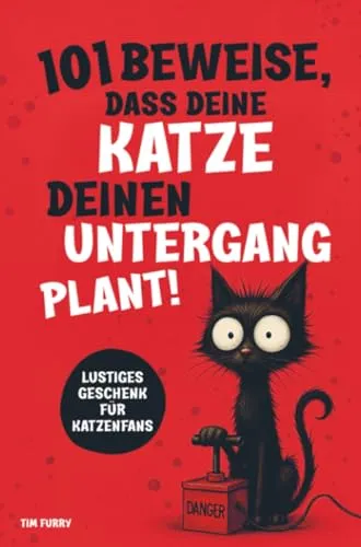 Produktbild Beweise, dass deine Katze deinen Untergang plant: Ein lustiges Geschenk für Katzenliebhaber – humorvoll und überraschend! 101