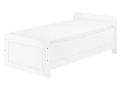 ERST-HOLZ Weißes Seniorenbett 90 x 200 cm in weiß von Erst-Holz