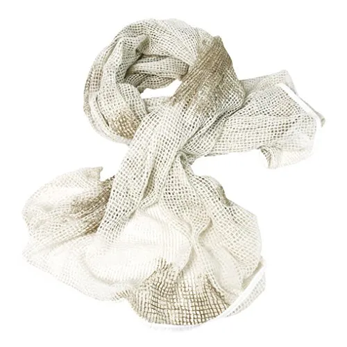 Mil-Tec Schal-12625007 Schal, Weiß, Einheitsgröße