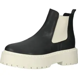 Steve Madden Chelsea Boot Stiefelette Leder/Textil - 39 - Stylisher Chelsea Boot von Steve Madden im Scandi-Style. Vielseitig kombinierbar und ideal für jeden Anlass.