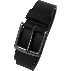 Urban Classics Leather Imitation Belt – Unisex Gürtel aus Kunstleder mit klassischer Metallschnalle, vielseitig kombinierbar für Alltag, Business & Freizeit Outfits