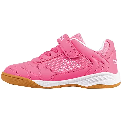 Kappa Unisex Kinder Damba T Laufschuh, Pink White, 25 EU