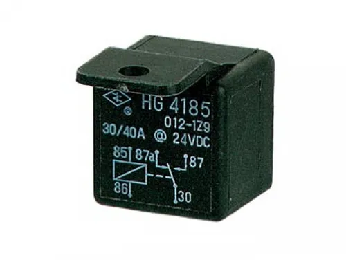 KFZ Relais Lastrelais 24V DC max 30A Wechslerkontakt 960/24