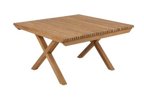 Brafab Julita Kaffeetisch 90 x 90cm - Gartentisch, stilvolles Design und praktische Ablagefläche für Getränke und Snacks, ideal für entspannte Stunden im Freien.