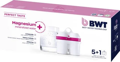BWT Wasserfilterkartuschen CART006, 6 Stück von BWT