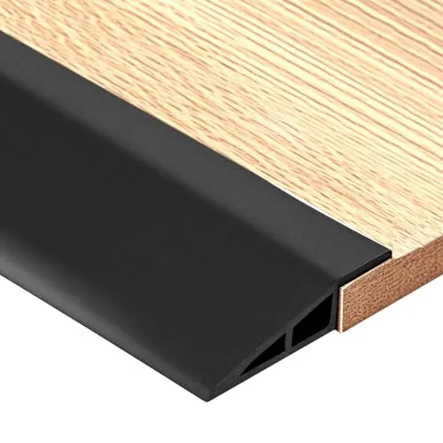 QWORK® 1 m PVC Gummi Rollstuhlrampe von QWORK