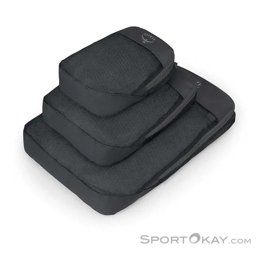 Osprey Daylite Packing Cube Set black (550) O/S - Kofferwaagen für Reisen, leicht und praktisch mit nur 163g für müheloses Packen.